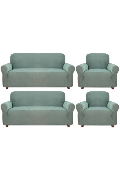 elgeyar Canapea și canapea din lycra - husă elastică pentru canapea extensibilă, model Pitikare, 3+3+1+1