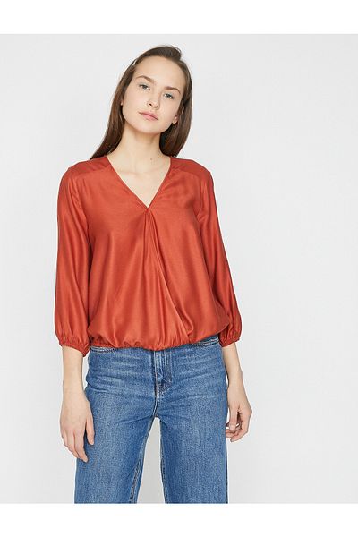 Koton V-Neck Blouse