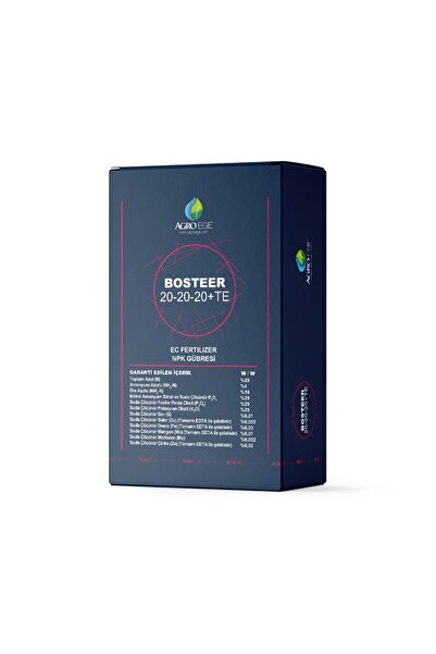 AGROEGE Bosteer 20-20-20 + Te 1 Kg