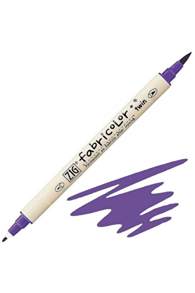 Zig قلم قماش مزدوج ماركر من القماش باللون البنفسجي 080