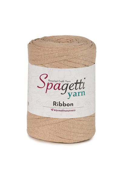 Spagettiyarn Μπεζ κορδέλα εσωτερικής ραφής