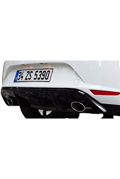 ps dizayn Seat  Uyumlu  Leon Mk3 - 5f (2013-2016) Style Arka Tampon Eki - Dif...