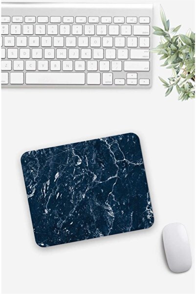 Gizeo Concept Mouse Pad cu model de marmură albastră