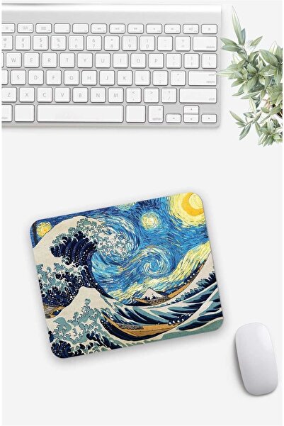 Gizeo Concept Van Gogh Starry Night Kanawaga με μοτίβο ποντικιού