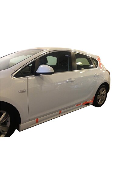 ps dizayn Opel Astra J Hb - Sedan Uyumlu 2013 - 2015 Yan Marşpiyel Seti (plastik)