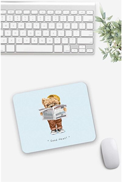 Gizeo Concept Mouse Pad cu model Teddy care citeste ziare