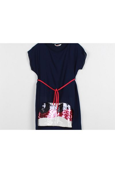 incity Κοριτσίστικο φόρεμα Navy Blue