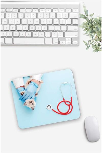 Gizeo Concept Mouse Pad cu model veterinar și pisică