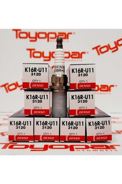 Toyopar Honda Jazz City 2002-2008 Ateşleme Bujisi ( Takım - 8 Adet ) Denso K1...