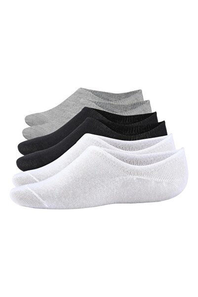 Bolero Yazlık %80 Pamuk 3 Çift Bir Arada Sneakers Kadın Konforlu Patik Çorap