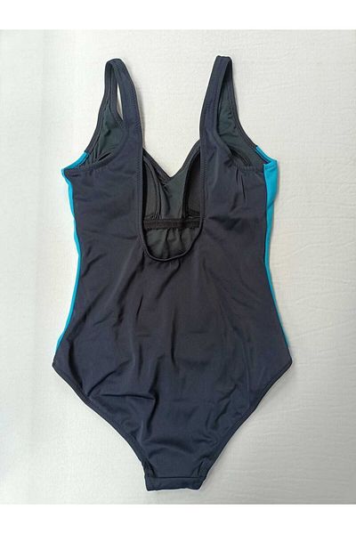 Laura Baresse Black Blue Swimsuit