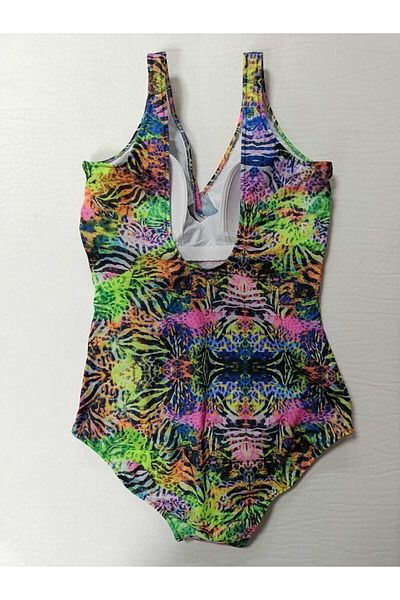 sensiart Patterned Swimsuit with Recovery
