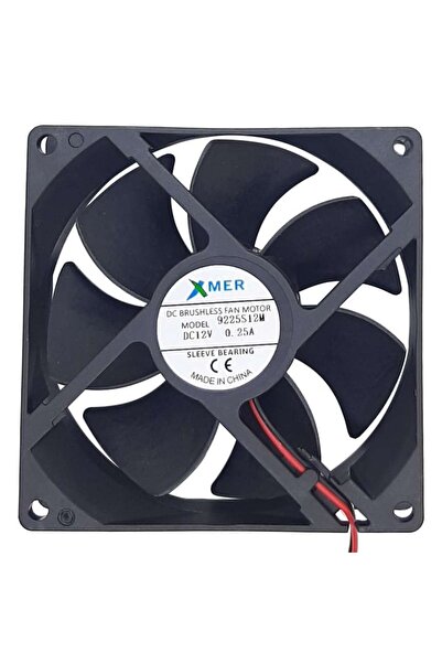 Arduino 92x92x25mm 12v 0.15a 2p Xmer Fan