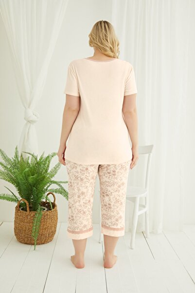 Sevim 13866 Bayan Battal Boy Kapri Takım