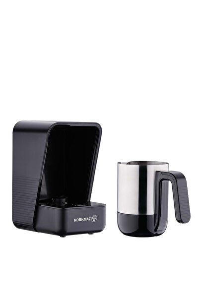 KORKMAZ A863 MODERNA KAHVE MAKİMNESİ SATİN - SİYAH