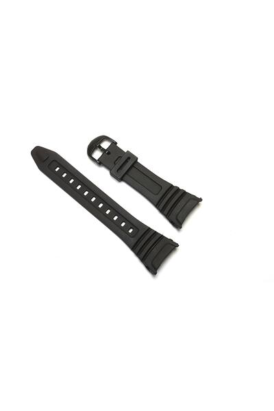 Casio W-96h-1a / 2a /7a Uyumlu  Plastik Saat Kordonu Kayışı Marka