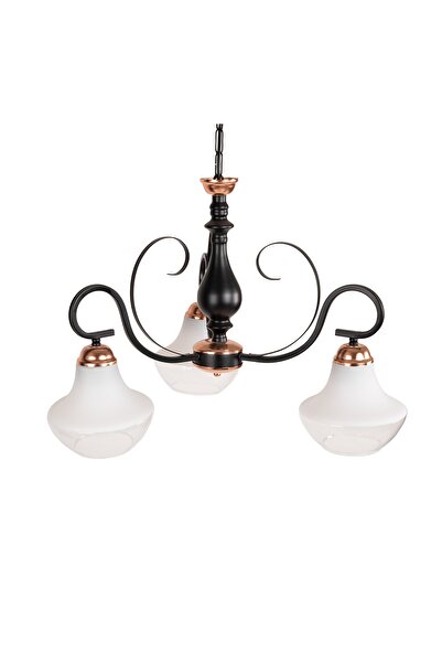 Genel Markalar Kupa 3'lü Avize Camlı