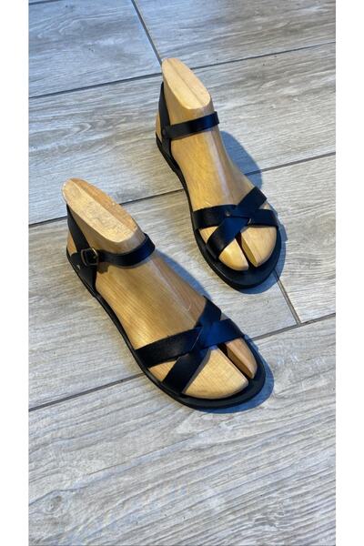 DaphneSandals Sandale negre pentru femei din piele naturală - M4003