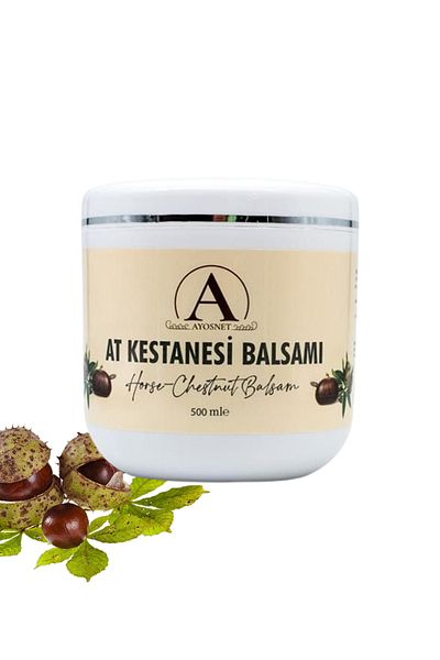ayosnet Horse Chestnut 500 Ml Massage Balm - Intense Gel Consistency