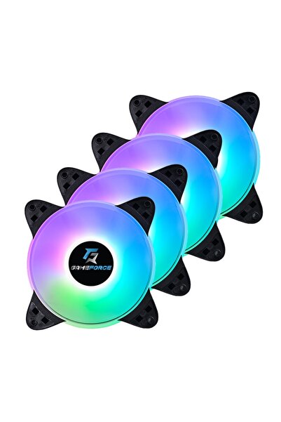 GAMEFORCE Mıdlıght 4x120mm Rgb Kasa Fanı
