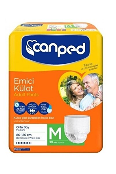 Canped Emici Külot Hasta Bezi Orta 30lu