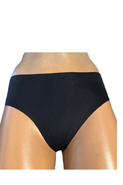 BİLGENS BUTİK High Waist Non-Marking Laser Cut Panties 2 Pack