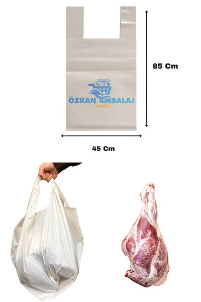 Özkan Ambalaj Temizlik 10 Thick Carrying Bags - 45 X 85
