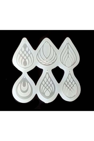 HM GROUP Hm Earring Silicone Jewelry Mold (6 PIECES MODEL 009)