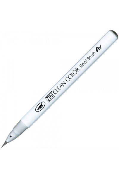 Zig Real Brush Rb-6000At 097 - Pale Gray Brush Tip Pen