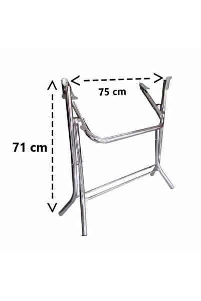 Arıcıoğlu Metal Katlanır Masa Ayağı Bahçe Masa Ayağı