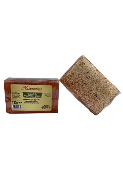 NATURALİVE BEAUTY Kabak Lifli Doğal Bıttım Sabunu