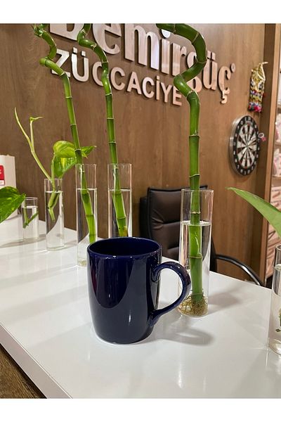 Bambum Boho - Porcelain Mug Dark Blue