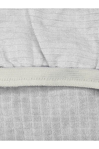 KARAHANLI Καρέκλα σαλονιού Piti Square Kitchen Desn σε κρεμ χρώμα - 1 τεμάχιο με ελαστική Lycra που πλένεται