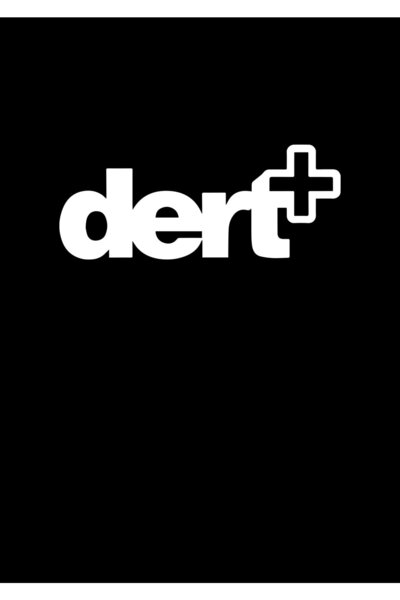 MegaSticker ملصق سيارة Dert+، ملصق زجاجي 13x5 سم