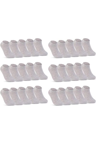 SOCKSHION Памучни обувки Чорапи с дължина до глезена Опаковка от 30 чифта