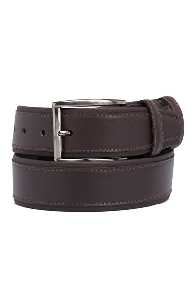 Tergan Erkek Deri Kahverengi Kemer/kahverengi/115 Cm