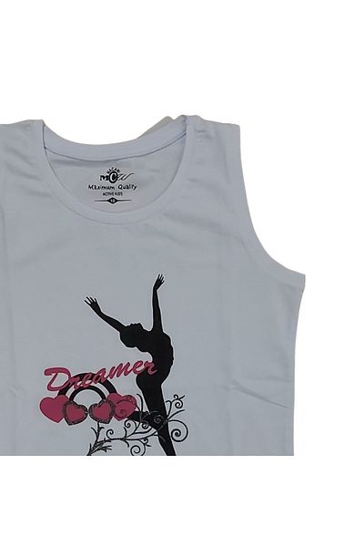 Macawi Tricou pentru fete - fără mâneci