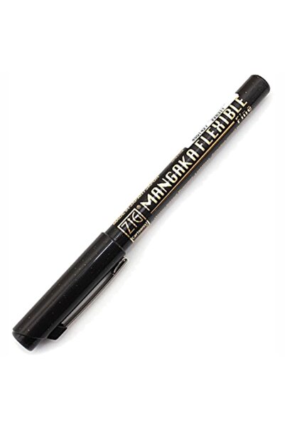 Zig Cartoonist Mangaca Flexible Marker Pen Fine Black