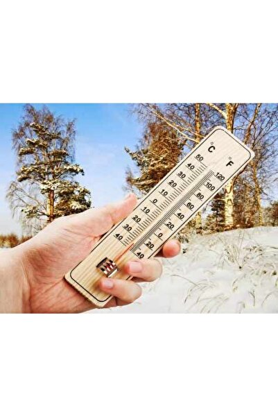 Genel Markalar Ahşap Termometre