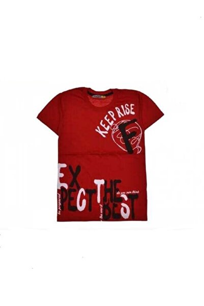 karelim tekstil Boy's Printed T-shirt