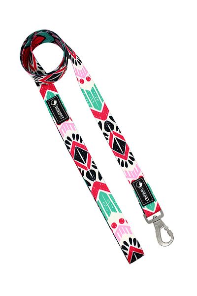 Wikipet Aztec Light Dog Walking Collar, Lockable Hook