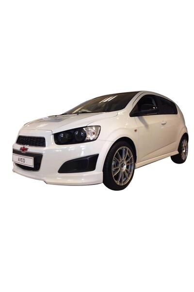 ps dizayn Chevrolet Aveo Hb - Sedan 2012 Sonrası Yan Marşpiyel Seti (plastik)