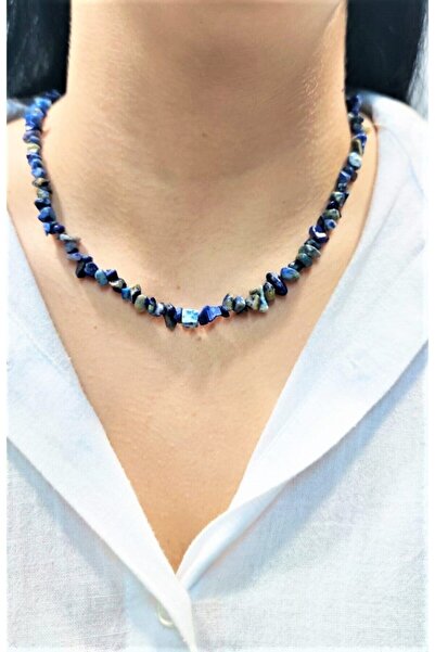 Armis Lapis Lazuli Doğal Kırıktaş Kolye