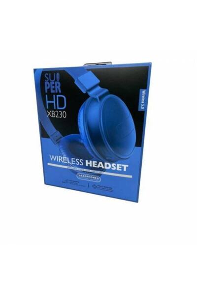 Hd Xb230 Kablosuz Kulak Ustü Kulaklık Siyah-kırmızı
