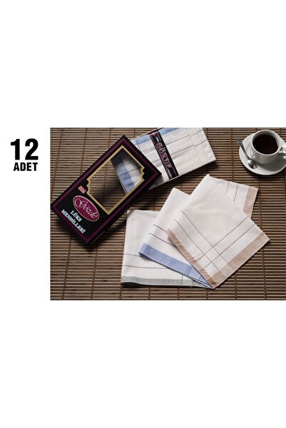 Gözde Gm-01 100% бавовняні чоловічі серветки, 12 шт.