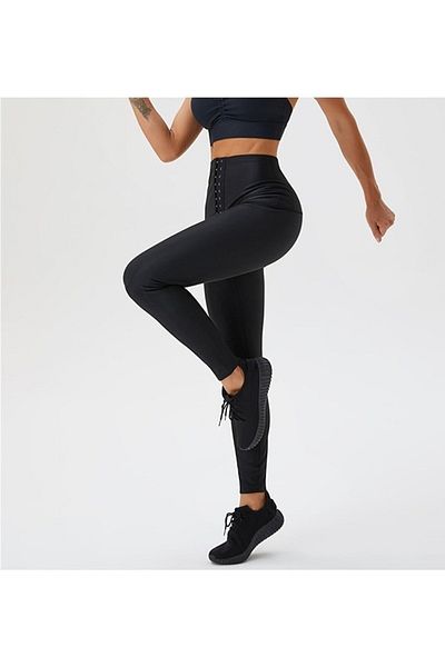 Otantik Sauna Thermal Tights Corset with Agraffiti