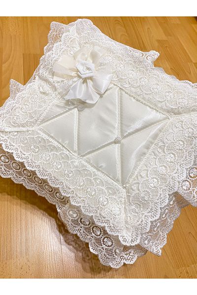 AYHANHOME Bridal Model French Guipure Bundle Promise Engagement Hurcu Dowry Box 40x30