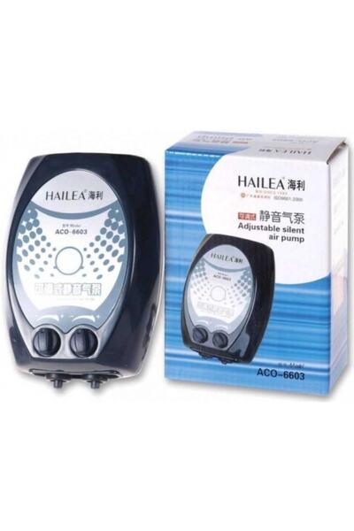 Hailea Aco 6603 Çift Çıkışlı Hava Motoru