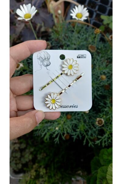 Atolye Ferda مشبك سلك ديزي (قطعتين)