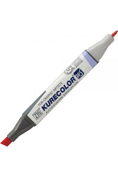 Zig قلم تحديد مزدوج كوركولور S Kc-3000 أحمر 218